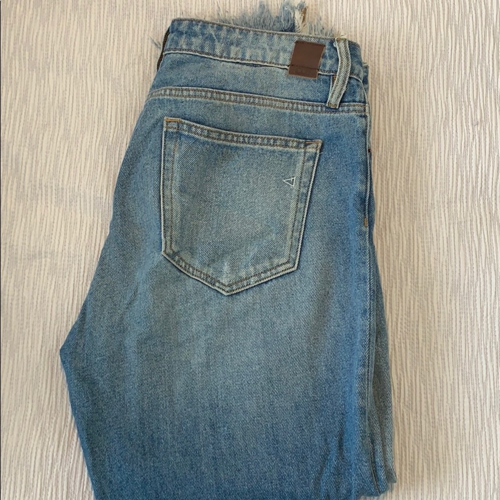 Hidden crop jeans